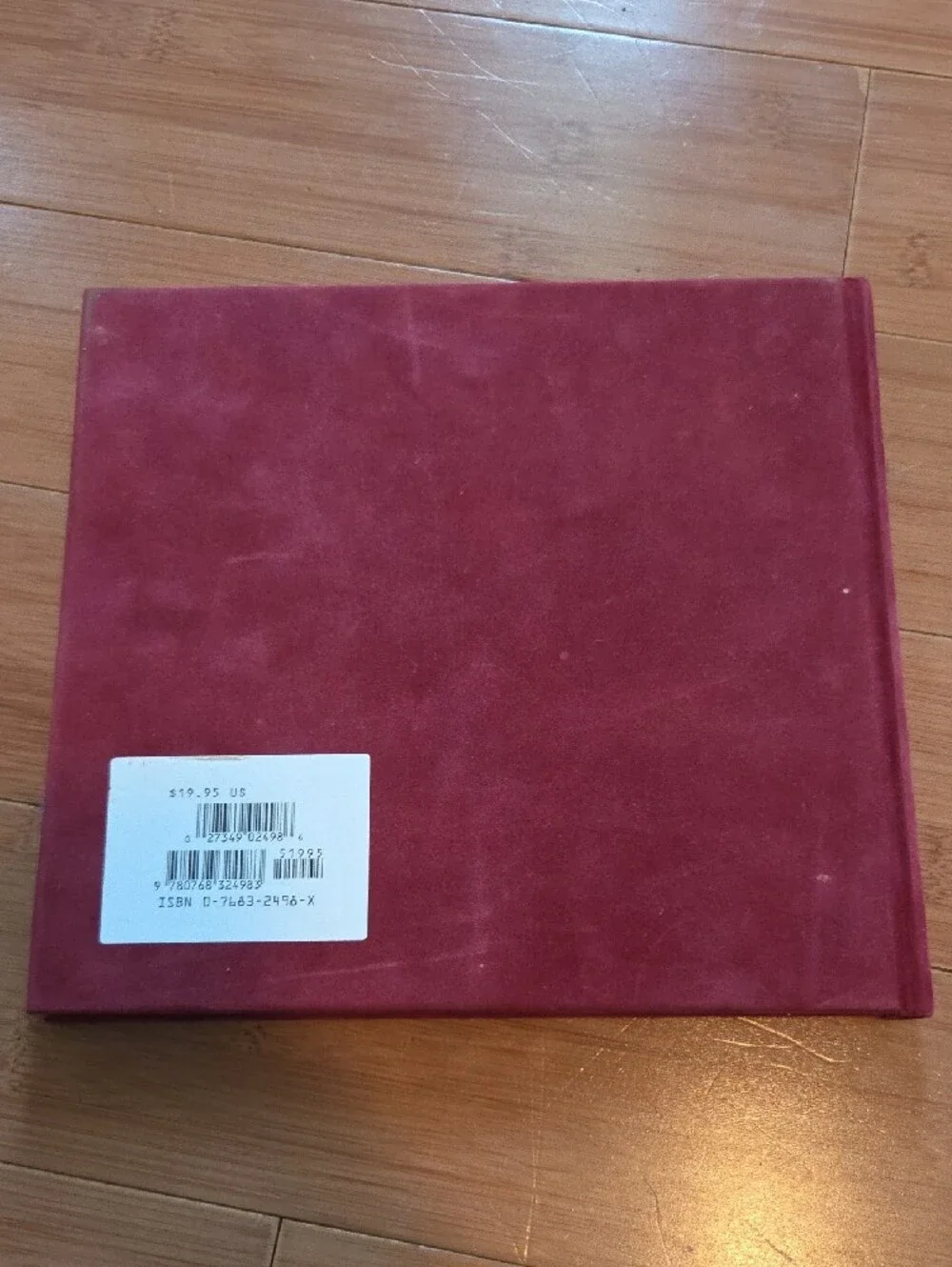 Witch in the Kitchen Cookbook - Maroon Cover